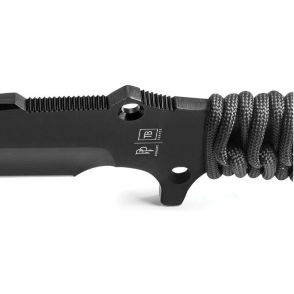 Cuchillo TB Outdoor Survival Fixed Blade Black 11060031