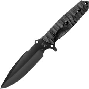 Cuchillo TB Outdoor Survival Fixed Blade Black 11060035