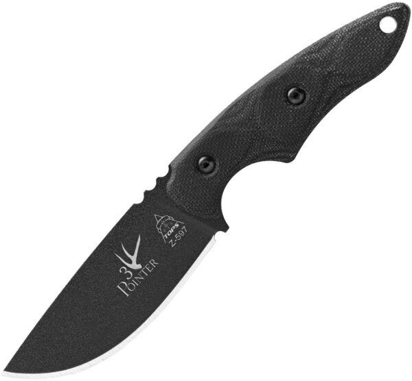 Cuchillo TOPS 3 Pointer Black Canvas 3PR01