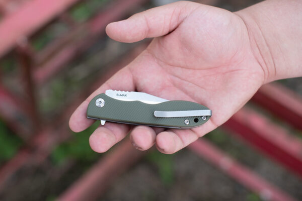 Navaja TOPS MSF Linerlock Green Elmax  MSFG-01