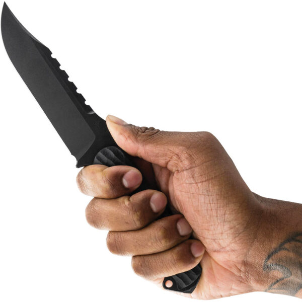 Cuchillo Toor Crewman Fixed Blade Black THE CREWMAN BLACK