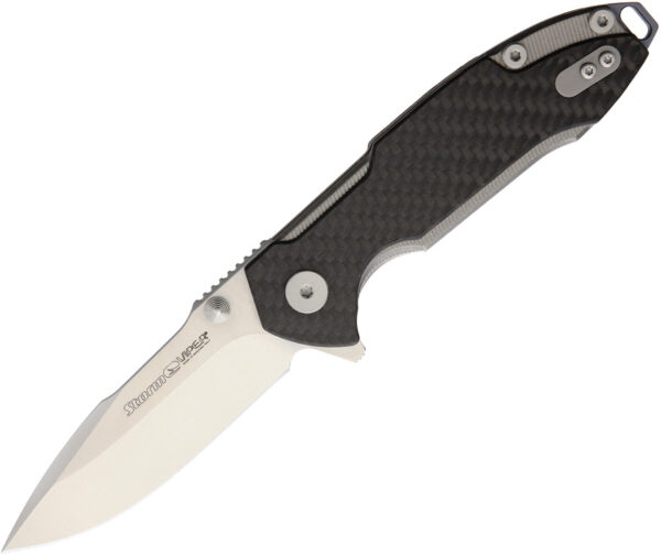 Navaja Viper Storm Linerlock Carbon Fiber V5954FC