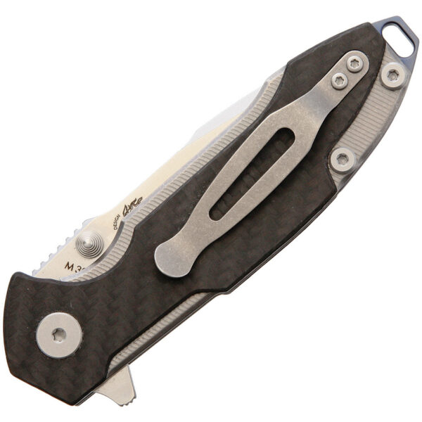 Navaja Viper Storm Linerlock Carbon Fiber V5954FC