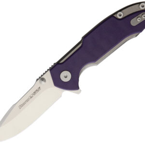 V5954GP-1.jpg Navaja Viper Storm Linerlock Purple V5954GP