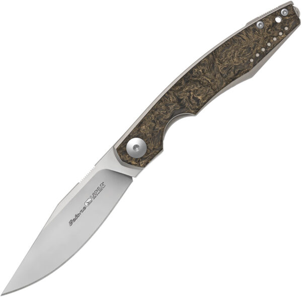 Cuchillo Viper Belone Linerlock Gold CF V5970TIFCG
