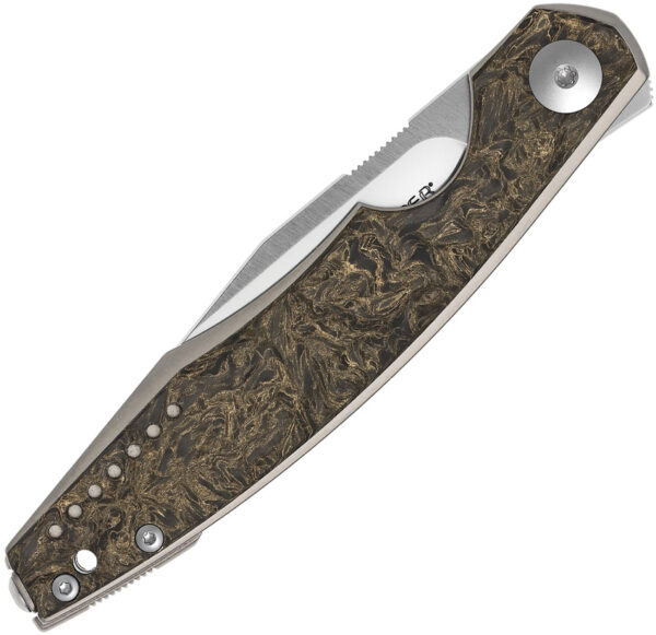 Cuchillo Viper Belone Linerlock Gold CF V5970TIFCG