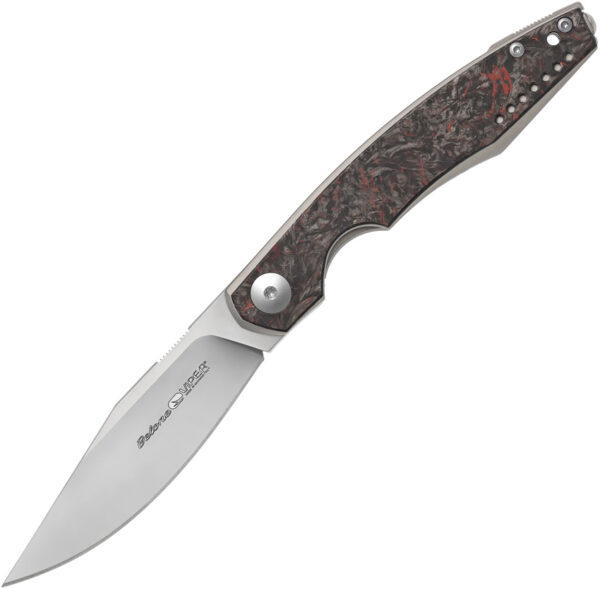 Cuchillo Viper Belone Linerlock Red CF V5970TIFCR