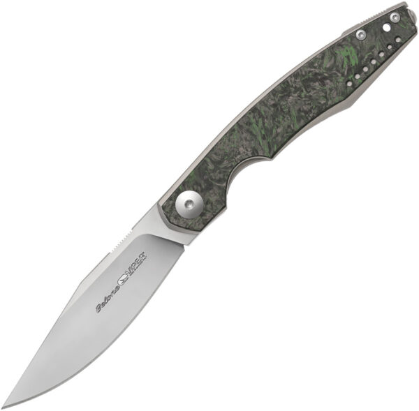 Cuchillo Viper Belone Linerlock Green CF V5970TIFCV