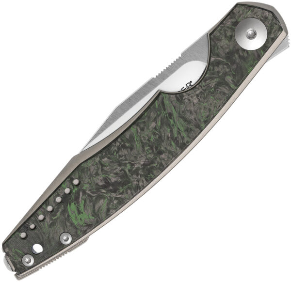 Cuchillo Viper Belone Linerlock Green CF V5970TIFCV