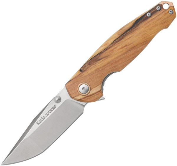 Cuchillo Viper Katla Linerlock Flamed Poplar V5985PI