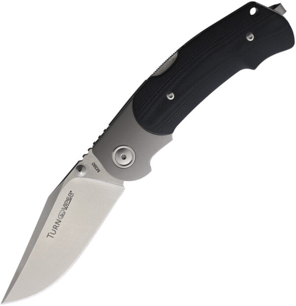Navaja Viper TURN Lockback Black G10 V5986GB