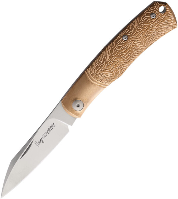 Navaja Viper Hug Folder Bronze Wolf V5990BRW