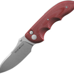 Cuchillo Viper Moon Button Lock Red G10 V6010GR