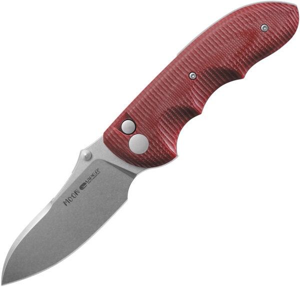 Cuchillo Viper Moon Button Lock Red G10 V6010GR