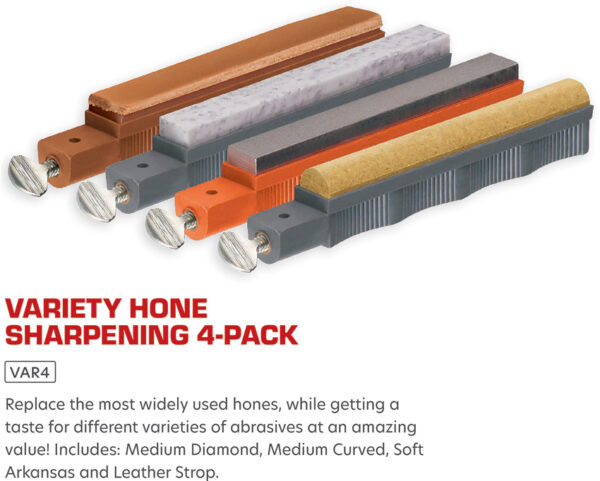 Afilador Lansky VAR4 Variety Hone Sampler 4pk VAR4