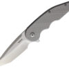 Navaja VDK Knives Wasp Framelock Gray VDK012 SW POLISHED BLADE