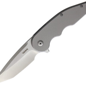 Navaja VDK Knives Wasp Framelock Gray VDK012 SW POLISHED BLADE
