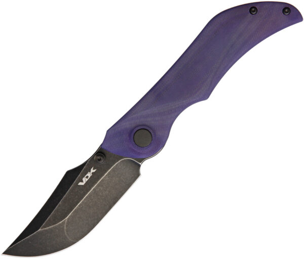 Navaja VDK Knives Talisman Linerlock Purple VDK024 PURPLE JADE TALISMAN