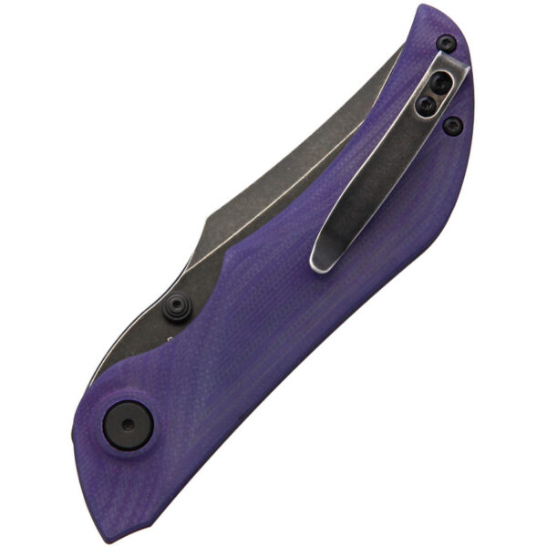 Navaja VDK Knives Talisman Linerlock Purple VDK024 PURPLE JADE TALISMAN