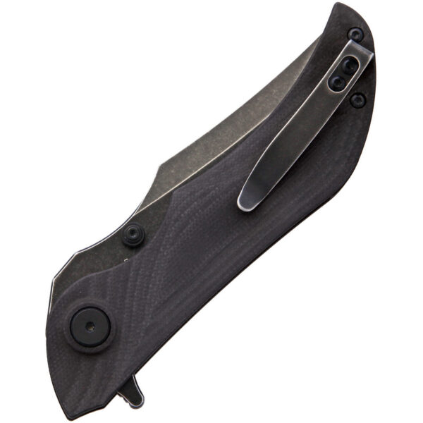 Navaja VDK Knives Talisman Linerlock Black VDK025 BLACK JADE TALISMAN FLI