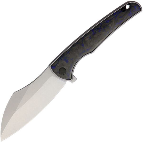 Navaja VDK Knives Vice Framelock Blue CF VDK037