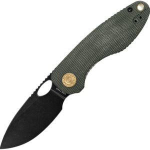 Navaja Vosteed Acorn Linerlock Green Micarta A3303