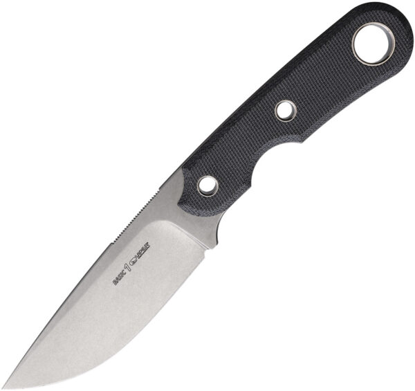 Cuchillo Viper Basic1 Fixed Blade Black Mic VT4028CB