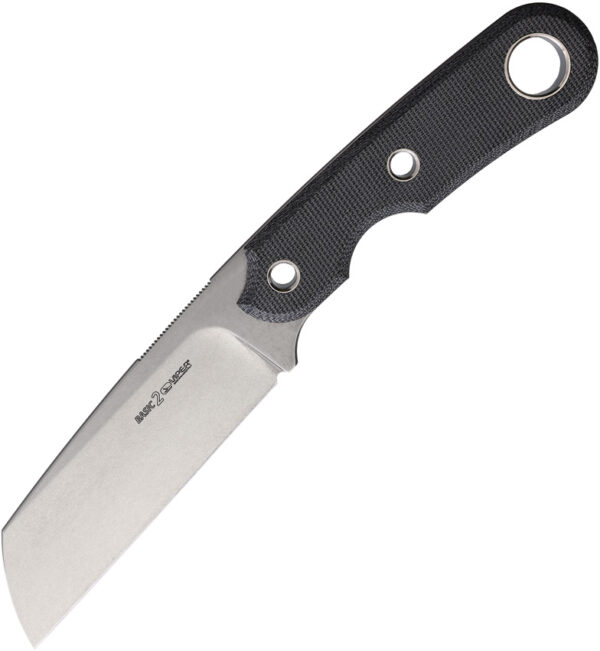 Cuchillo Viper Basic2 Fixed Blade Black Mic VT4032CB