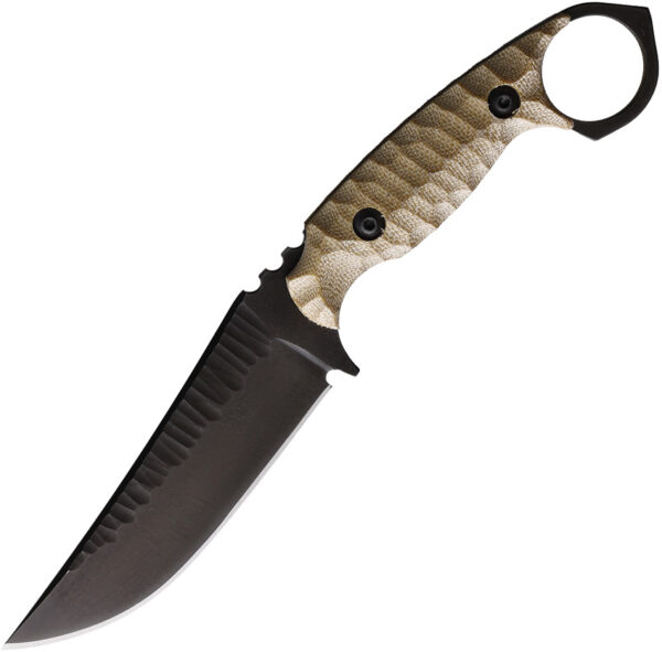 Cuchillo Wachtman Knife & Tool Titanoraptor Tan Micarta T-N-S