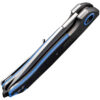 Navaja We Knife Co Ltd Press Check Framelock Blue WE20078A-2