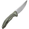 Navaja We Knife Co Ltd Quixotic Framelock Green WE21016-4