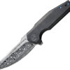Navaja We Knife Co Ltd StarHawk Framelock Damascus WE21017-DS1