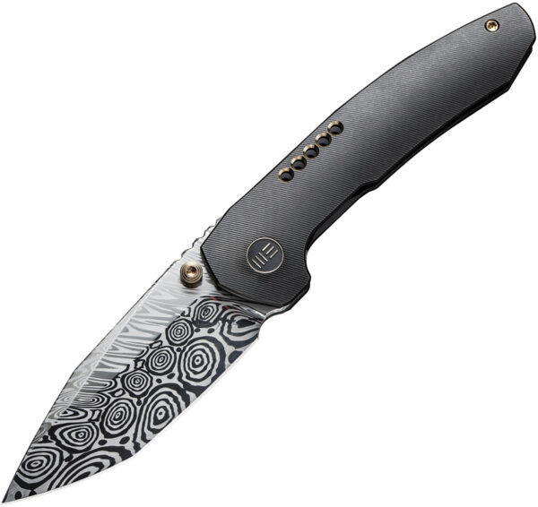 Navaja We Knife Co Ltd Trogon Framelock Damasteel WE22002B-DS1
