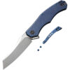 Navaja We Knife Co Ltd RekkeR Framelock Blue WE22010G-4
