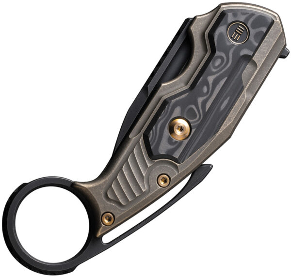 Navaja We Knife Co Ltd Yardbird Button Lock Bronze WE22021-2