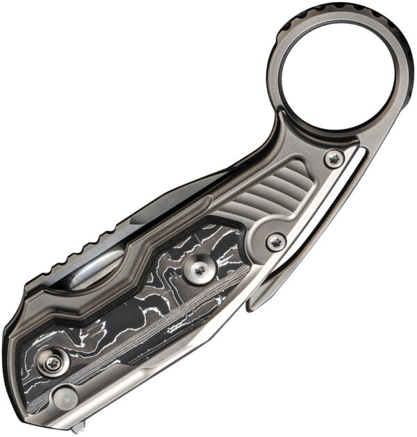 Navaja We Knife Co Ltd Yardbird Button Lock Alum Foil WE22021-3