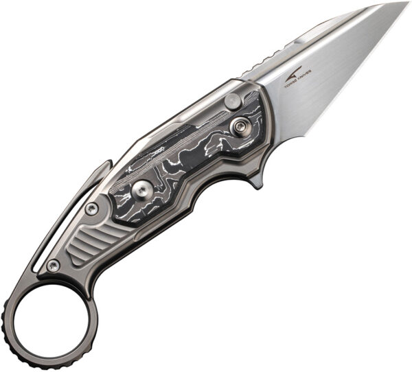 Navaja We Knife Co Ltd Yardbird Button Lock Alum Foil WE22021-3