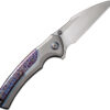 Navaja We Knife Co Ltd Ziffius Button Lock Flame WE22024D-4