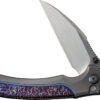 Navaja We Knife Co Ltd Ziffius Button Lock Flame WE22024D-4