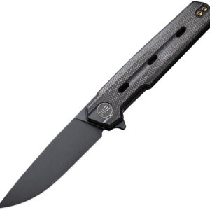 WE220261-1.jpg Navaja We Knife Co Ltd Navo Linerlock Black Micarta WE22026-1