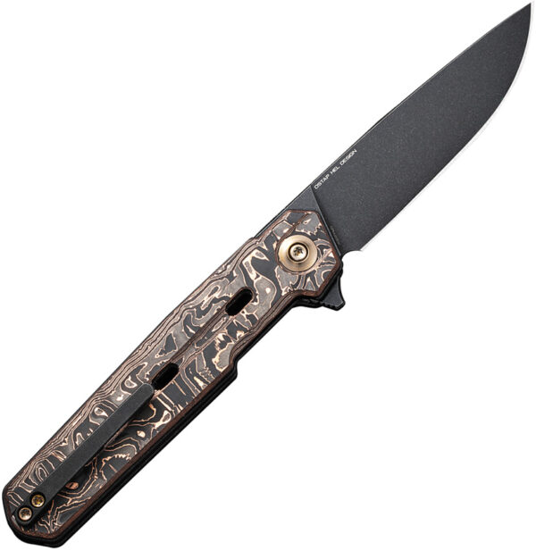 Navaja We Knife Co Ltd Navo Linerlock Copper Foil WE22026-5