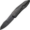 Navaja We Knife Co Ltd Solid Framelock Black Etch WE22028-5