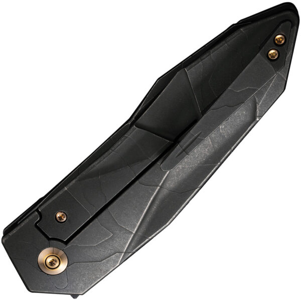 Navaja We Knife Co Ltd Solid Framelock Black Etch WE22028-5