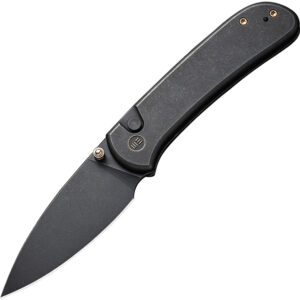 WE22030F1-1.jpg Navaja We Knife Co Ltd Qubit Button Lock Black WE22030F-1