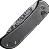 Navaja We Knife Co Ltd Qubit Button Lock Damasteel WE22030F-DS1