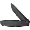 Navaja We Knife Co Ltd Shadowfire Framelock Black WE22035-1