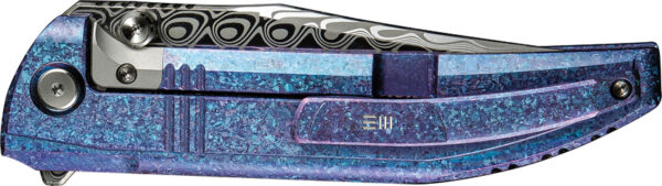 Navaja We Knife Co Ltd Ezinta Framelock Damascus WE22041-DS1