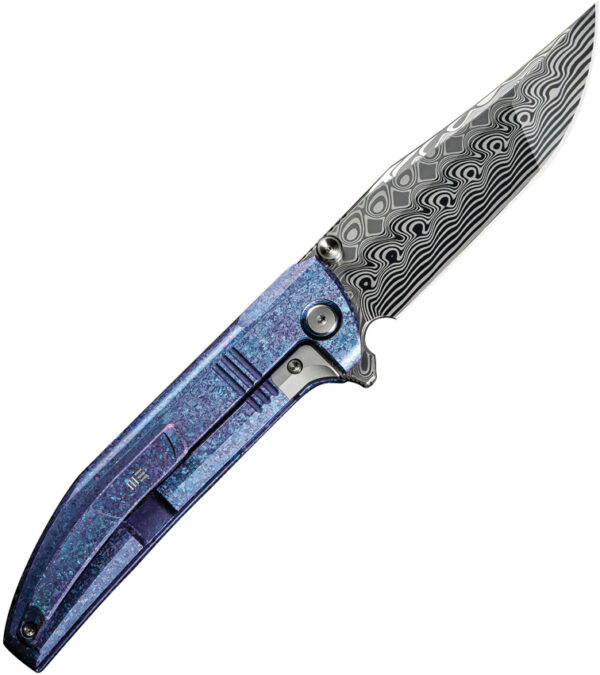 Navaja We Knife Co Ltd Ezinta Framelock Damascus WE22041-DS1
