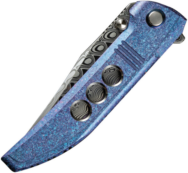 Navaja We Knife Co Ltd Ezinta Framelock Damascus WE22041-DS1