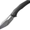 Navaja We Knife Co Ltd Ignio Framelock Damasteel WE22042B-DS1